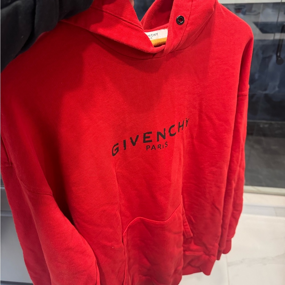 Givenchy Bold Red Hoodie for Men